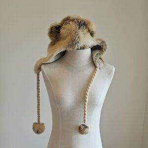 American Eagle Outfitters Faux Fur Trapper Hat - Brown